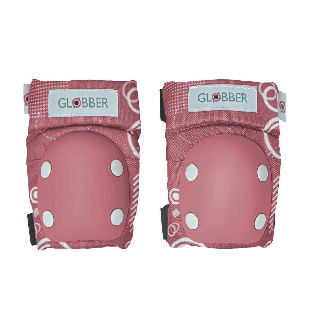 Globber - Toddler Pads (Elbows and Knees) - Deep Pastel Pink - Globber.co.uk