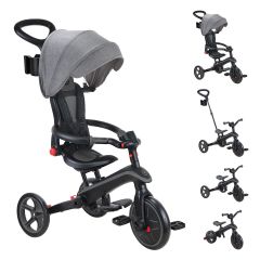Globber Foldable Explorer Trike  4 in 1 - with Parent Handle 